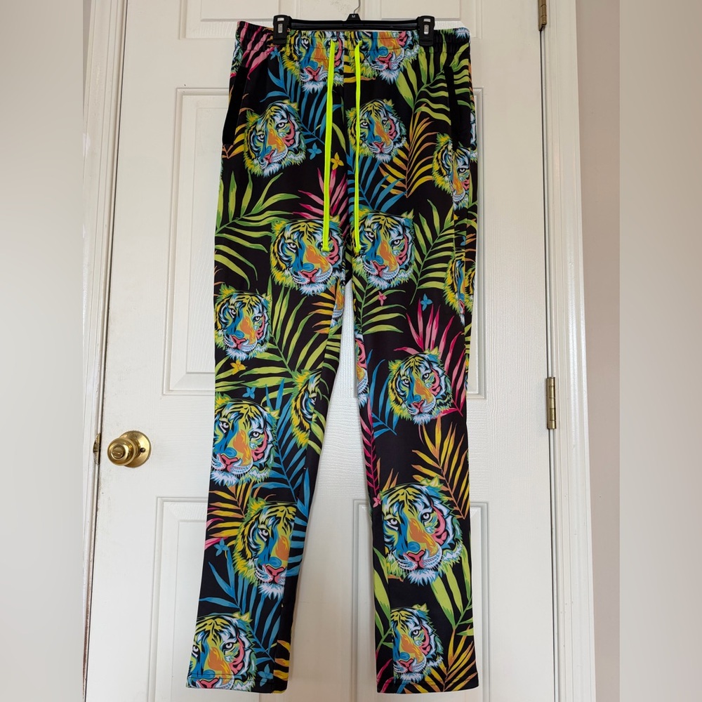 Victorious Men's Jungle Tiger Track Pants G-Style  2XL